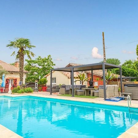 Belle Quercynoise Piscine Jacuzzi Partages Villa Septfonds Exterior photo